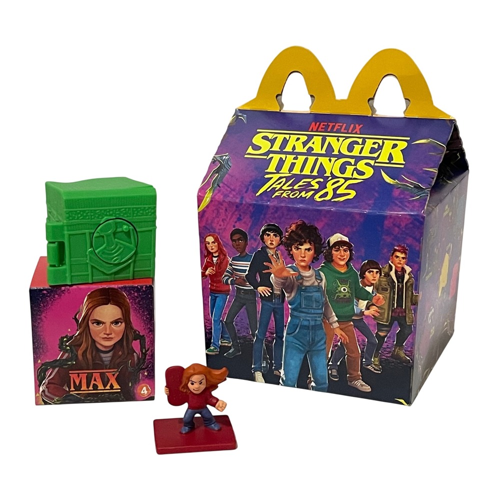 McDonalds Stranger Things Tales from 85 Max Mayfield Figure Toy with Box 2026